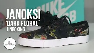 Nike SB Zoom Stefan Janoski Dark Floral Canvas 2018 Sneaker Unboxing with SJ
