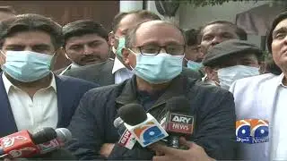 Saeed Ghani ki Lahore mein media se Guftagu PTI Par Tanqeed