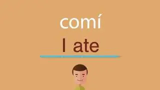 C&oacute;mo se dice com&iacute; en ingl&eacute;s