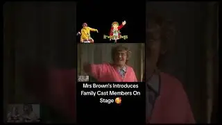 Mrs Brown's Boys - cast introductions! 😆 #mrsbrownsboys #mrsbrownsboyedit #funnybloopers