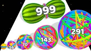FLEXY EVOLUTION RUNNER - Level Up RubberBall Max Level Gameplay (Flexy Runner: Rubber Ball Run Game)