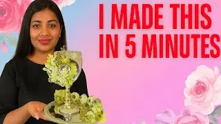 How to Make Doodh Pilai Glass & Tray 💍 | DIY Mehndi/Nikkah Decor #shorts #diycrafts #fypage