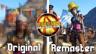 Borderlands vs Borderlands Remastered Graphics/Gameplay Comparison