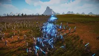 10.000 Jedi VS 5 MILLION Zombies ! Ultimate Epic Battle Simulator 2 - UEBS 2