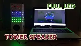 DIY 2.0 Tower Speaker Full LED Music Reactive