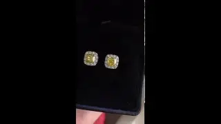 yellow diamonds 2ct