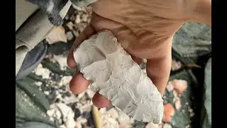 Flint Napping Chert
