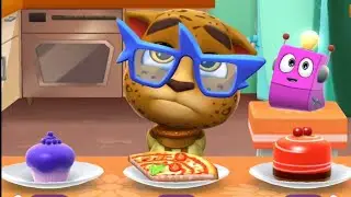 Tom eats Food | Cherry 🍒 Cake, Watermelon 🍉 | My Talking Tom 2 #gamer #talkingtom