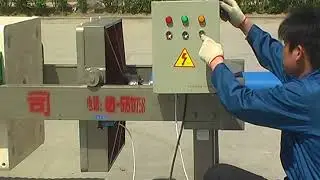 压滤机安装  Install filter press