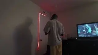 Setting up My Onn Multicolor LED Neon Flex Rope Lights #onn #ledlights #viral #led #lights