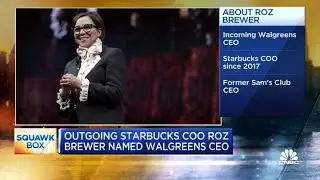 Outgoing Starbucks COO Roz Brewer named Walgreens CEO