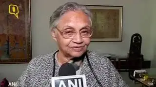 The Quint| Talks on for SP-Cong Alliance, Says Sheila Dikshit