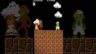 SUPER MARIO BROS.EXE ALL DEATH SCENES (Fan Remake) #shorts #mario #exe #marioexe #sonicexe #luigikid