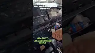 ford ranger stereo frame panel removal