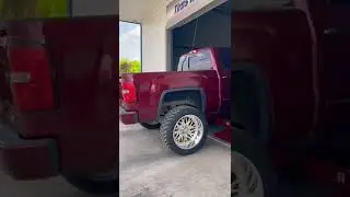 2014 GMC Sierra all terrain 9&rdquo; mcgaughys lift 24x12 American force on 37&rdquo; amp m/t