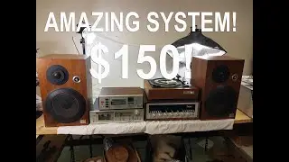 We bought a VINTAGE MARANTZ 4230 Quadrophonic Stereo System!