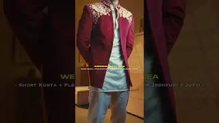 Wedding Outfit Idea | Indo-western Outfit for Men