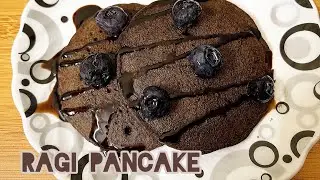 Ragi pancake | Ragi choco pancake without sugar | Ragi chocolate pancake | healthyrecipes | Ash life
