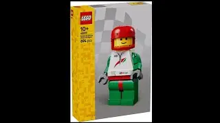 Lego 40819 Gro&szlig;e Rennfahrer-Minifigur Unboxing