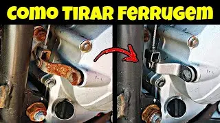 como tirar ferrugem de peças do motor e proteger