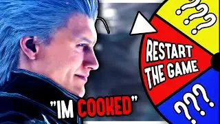 Devil May Cry 5, но в КАЖДОЙ миссии я кручу колесо.
