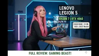 BEST BUDGET BEAST! 😱 Lenovo Legion 5 (2025) Review: Ryzen 7 + RTX 4060 Performance! 🔥