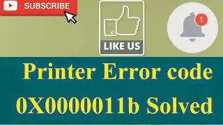 How to fix Printer Error code 0x0000011b @comptech2022