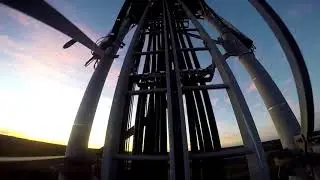 Sunset antenna free climb