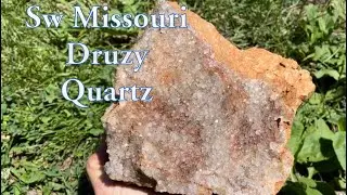 Sw Missouri Druzy Quartz. My spot that keeps giving