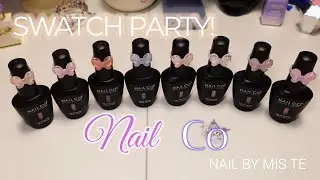 Образцы геля-сиропа Nail Co | 8 элегантных нейтральных оттенков для повседневного маникюра