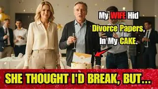 My Wife Served Divorce Papers At My Retirement Party While My Kids Cheered. NOW They Begged Me Back