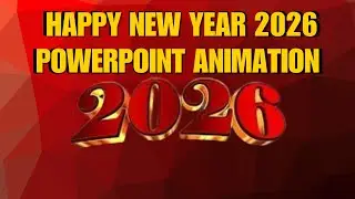 Happy New Year 2026 PowerPoint Presentation 🎉 | Animated New Year 2026 Slides