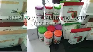 #juiceplus+#juiceproduct#heathlycare    UNBOXING MY HEALTHY PRODUCTS JUICE PLUS +