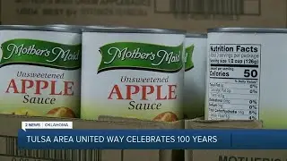 Tulsa Area United Way torch stops in Sand Springs