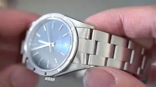 ROLEX Air-King 14010 Blue with Finely Engine Turned Bezel
