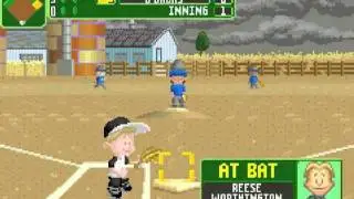 Backyard Baseball PART 1 Dbacks vs Blue Jays