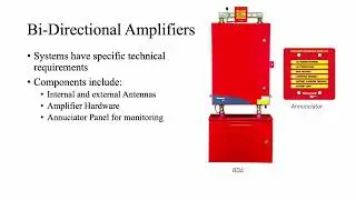 In-Building Radio Amplifiers in the ALMR System
