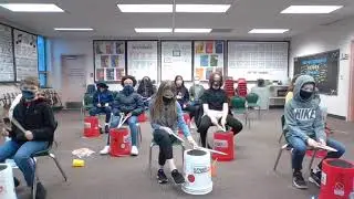 Dance Monkey - Bucket Drumming - 5th Grade (for educational purposes)