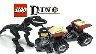 LEGO Dino Attack Steel Sprinter vs. Mutant Lizard review! 2005 set 7473!