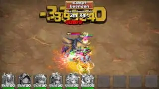 Castle Clash slow down Archdemon with Heartbreaker Lady Boom