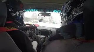 Minden Ice Racing--Hyundai Accent #113--2025 race 11