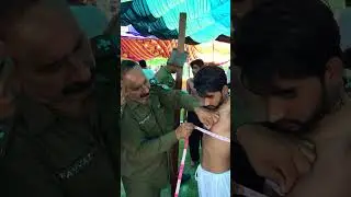 Police bharti 2024 #bharti #punjabpolice #fitness #physical #chestworkout #measurement