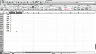 Excel: Credit Card Demonstration - Basic