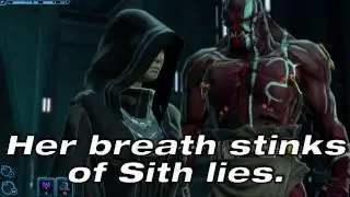 Khem Val Dialog Compilation #1 SWTOR Star Wars The Old Republic Beta