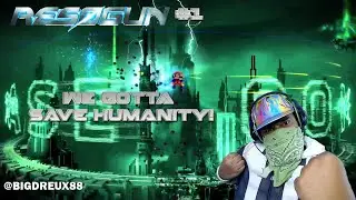 WE'RE GONNA PLAY RESOGUN AND SAVE THE LAST HUMANS! (Resogun #1)