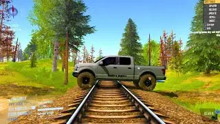 Машины против железной дороги | Spintires: Mudrunner, ежедневный игровой процесс 86 #mudrunner #s...