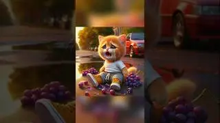 Cut cat crying 😭 #aicat #cute #shorts