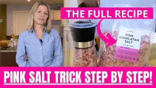 Pink Salt Trick TikTok Viral 🤯 | Weight Loss Recipe Explained