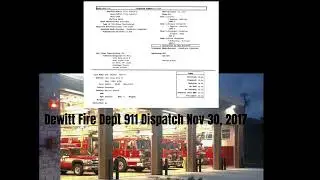 Shoppingtown Mall  911 Dispatch Dewitt Fire Dept. Candelaria Gonzalez Hit Desiree Yagan, Pedestrian.