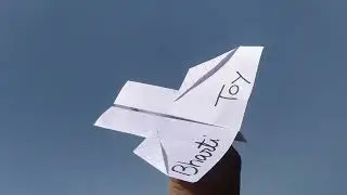 big flying paper plane.big flying plane.bharti toy.flying plane.
